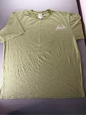 Margaritaville Olive Crew Neck Short Sleeve Tee